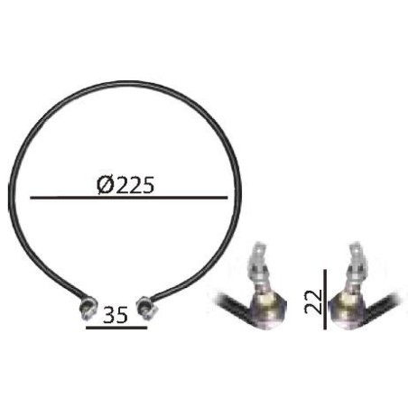 Milk heater resistance 1300W Ø193mm