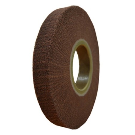 Satin Flap Polishing Disc Steel 200x25x76mm