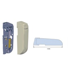 Hélice para baús frigoríficos com embelezadores mola 4mm comprimento 140mm