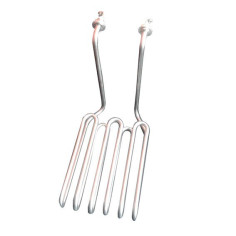 Resistência Fritadeira 4500W 135x210x200mm EF-131V Largura - comprimento - Altura Tubo 8mm Conexão 12mm Passo 2,5 Cabo Parafuso