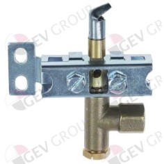 PRO-GAS series 100 ignition pilot 1 flame nozzle ø 0.2mm