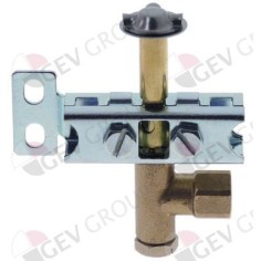 PRO-GAS 100 ignition pilot 3 flames nozzle ø 0.2mm GASCO Ozti 6267.00023.07