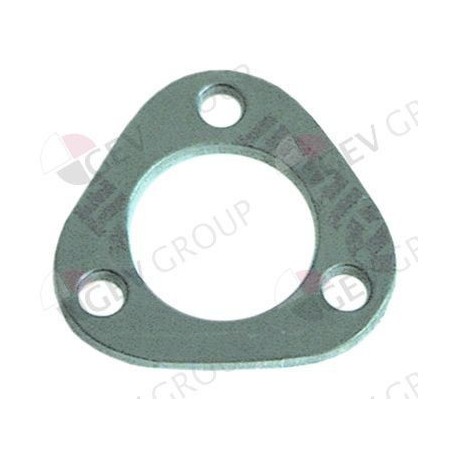 junta int.ø 40,5mm fibra espesor 3mm agujero ø 10mm dist. del agujero 52mm Azkoyen, Marcfi, Pavoni   