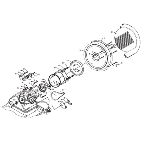 Berkel 800S Cutting Cover 3833-5041