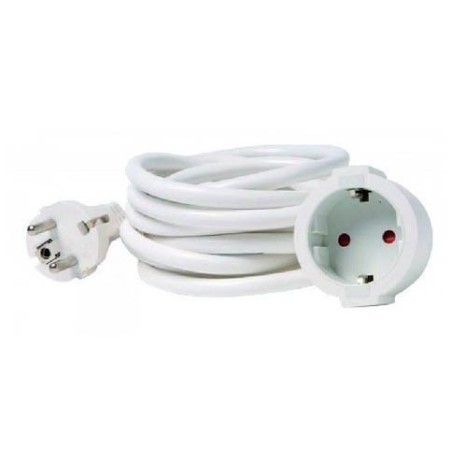 Male Female Extender 3x1.5mm White 5 meters