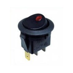 Interruptor basculante montaje ø 20mm naranja 1NO XCK-015-2