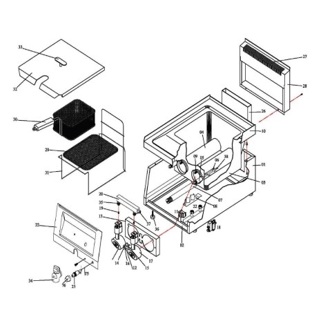 termostato de seguridad temp. desconexión 230°C 6234.00001.16 Ozti Corsair EGO Elframo Emmepi KomelLincat Repagas 