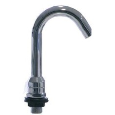 Swivel swan neck pipe 18mm