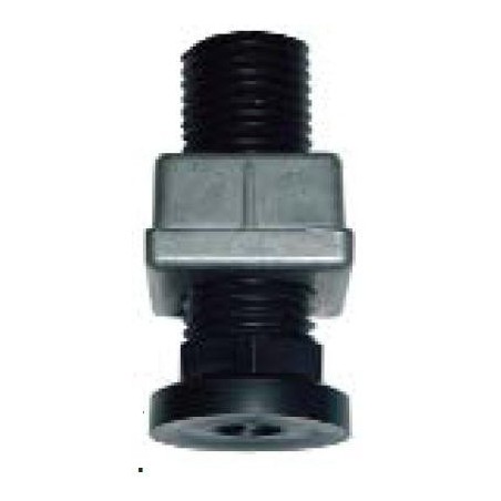 Pata regulável em alumínio natural 30x30