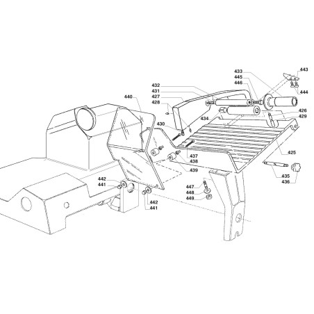 Bras Apurador avec Manche Coupeuse Boston FIA 350 4020291