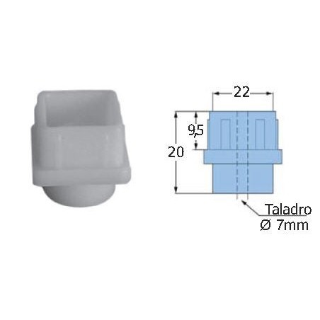 Tapón Suplemento Bisagra DB