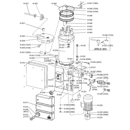 Junta Tótica Embutidora H31 Talsa 285x7mm Diâmetro interior