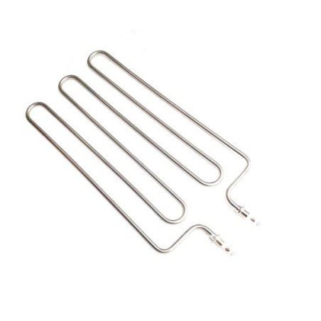 Resistência Salamandra 2500W 420x210mm tubo 8mm M12x1,5