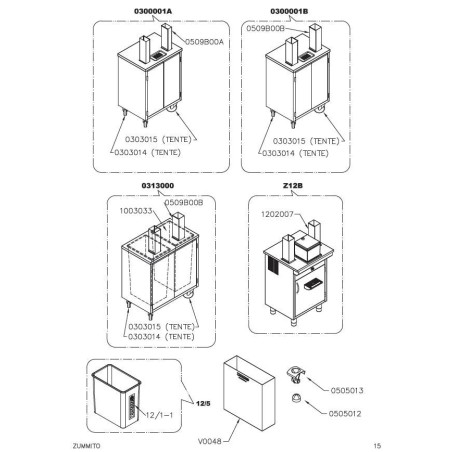 Seau Inoxydable 9L Zummo V0048