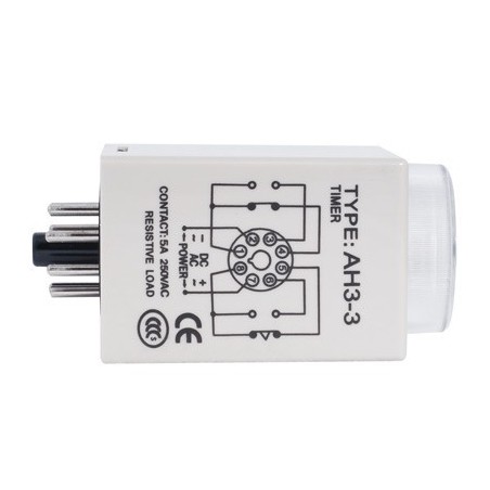 AH3-3 Timing Relay 8 poles 250VAC 5A 30 minutes