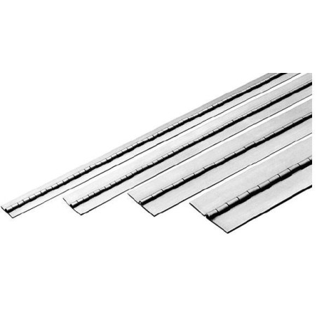 Hinge de piano inox 38x1x1820mm