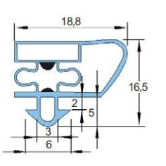 Vedante PVC Mole PT1352 Cor preta