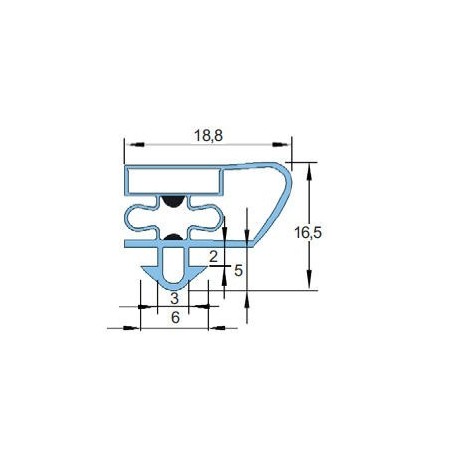 Vedante PVC Mole PT1352 Cor preta