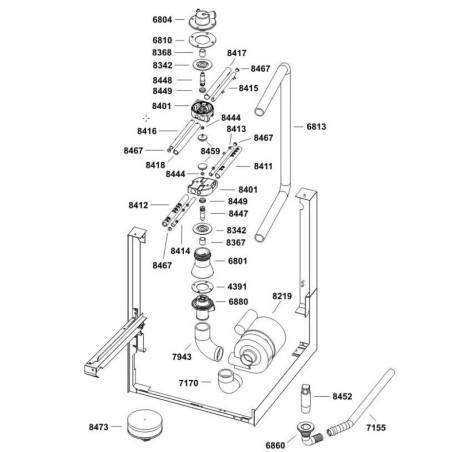 Aspirating Body ATA 6808 AL-401 AL-410 AL-40 AL-45