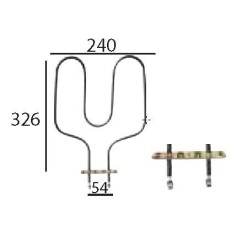 Resistência Forno Balay 1700W