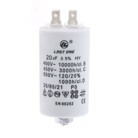 Condensador de servicio capacidad 20µF 450v FIS CBB60