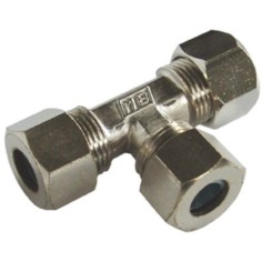 Ermeto Nickel Plated Tube 8mm Nuts and Rings