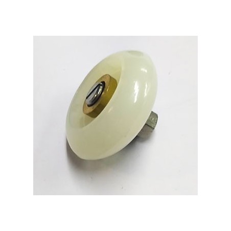 Roda Rolamento gavetas frigoríficas 32mm Parafuso Aço Inox M5