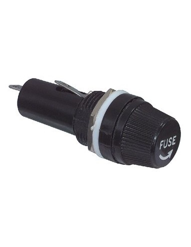 portafusibles fusible adaptable ø5x20mm ø 13,1mm 10A tensión nominal 250V ZH4