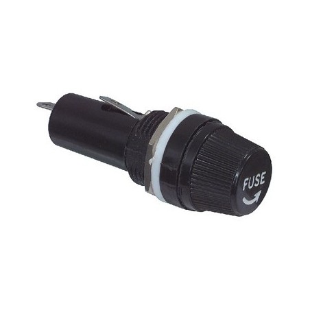 portafusibles fusible adaptable ø5x20mm ø 13,1mm 10A tensión nominal 250V ZH4