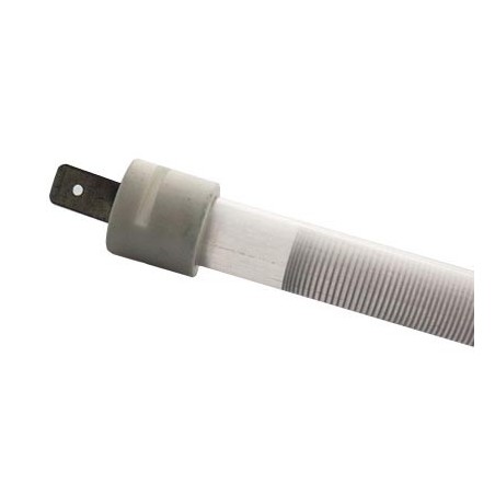 Résistance Quartz 10x282mm 475W 75V Dosilet L-288mm D-10mm Connecteur Faston 6,3mm DOSILET