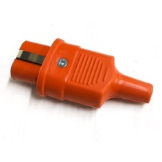 Conector de Silicone Reto 250/380V 25A