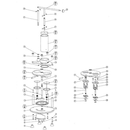 Mainca HM-100 Hamburger Arm Support 5HM42005