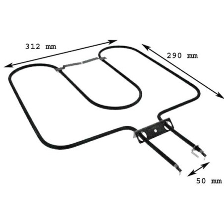 Resistencia Horno Fagor 310x290mm 220V 1100W