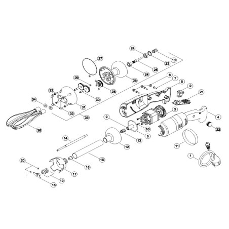 Acoplamiento Hembra Brazo Triturador Edenox Motor 250 K016C31031 TBVV-250 TVF-250