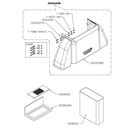 Grelha de Gotejamento Aço Inoxidável Espremedor Zummo Z05 0508009
