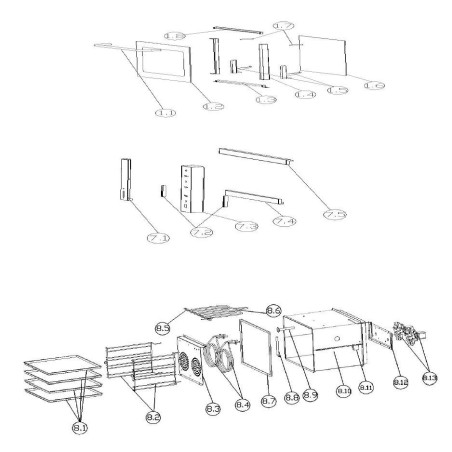 Oven Door Hinge ECO1-1