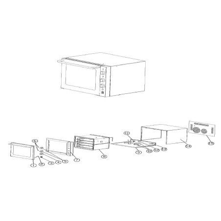 Oven Door Hinge ECO1-1