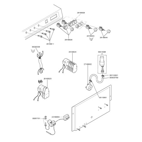Elframo BD13 Dishwasher Washing Tree 00222121