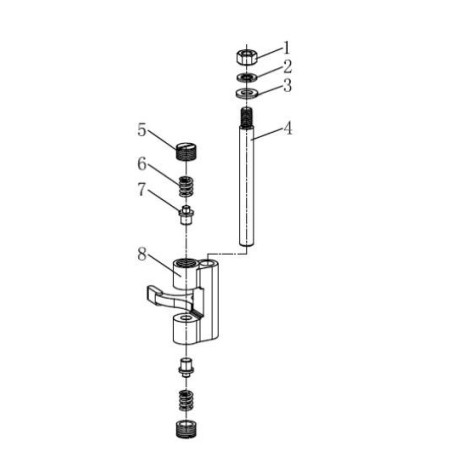 Kit vis ressort Yugo pétrin M20A