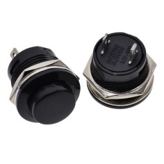 Botão R13-507 3A 250VAC 16mm 2 Terminais ECO1-1