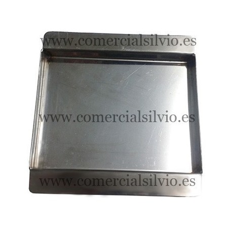 Plateau de sous-verres Exprimdor Frucosol F50-014 en acier inoxydable