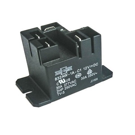 Relé de potência 12V 832W-1A-C1