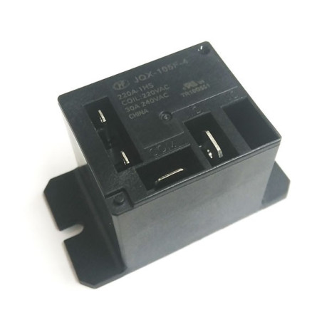 Rele de potencia JQX-105F-4 HF-105F-4 30A 240VAC Bobina 220V