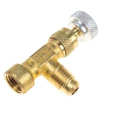 Chave para garrafa descartável de gás refrigerante R-134A Roscas 1/4'H, 1/4'M