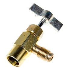 Key for disposable bottle refrigerant gas Freeze+22 Threads 1/2' 16 threads, 1/4'M