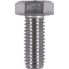 Parafuso de Aço Inoxidável Rosca Esquerda M8x20 Picadora Braher 40226