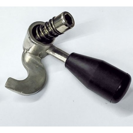 Grupo fijación cuba izquierdo Amasadora M20A Partes 1-2-4-5