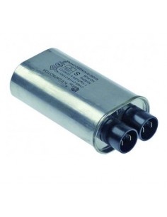 condensador de alta tensión para microondas 1,15µF tipo CH85-21115 2100V 50/60Hz doble 