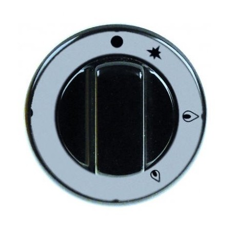 pomo grifo de gas con llama piloto PEL21 ø 70mm 112255