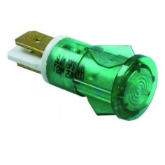 lámpara de señalización ø 12mm verde 230V UE 1 pzs 359041